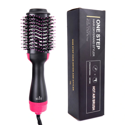 One Step 3-in-1 Hot Air Brush - Hair Dryer, Volumizer, and Styler